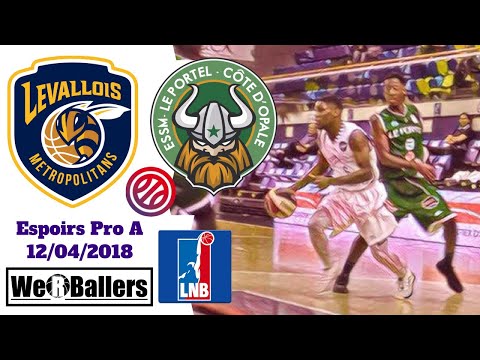 Levallois Espoirs Pro A v Le Portel 12/04/2018 by We R Ballers