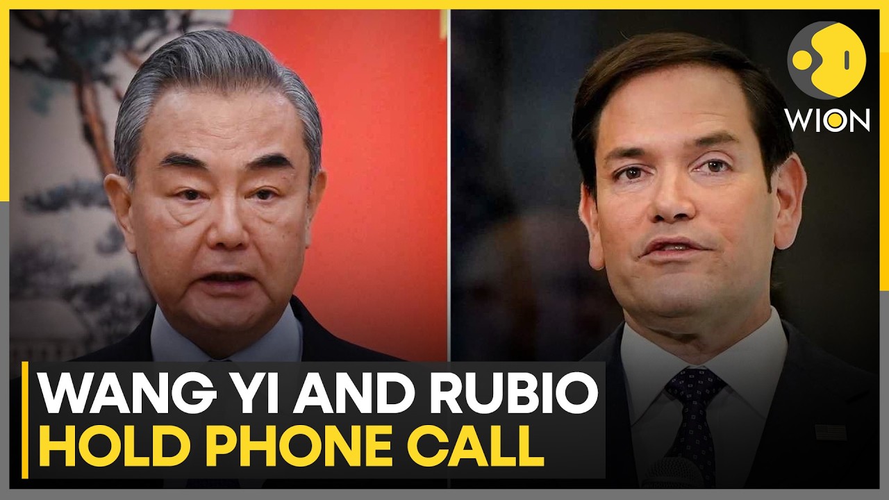 Wang Yi Raises Taiwan Issue in Call With Marco Rubio | WION News