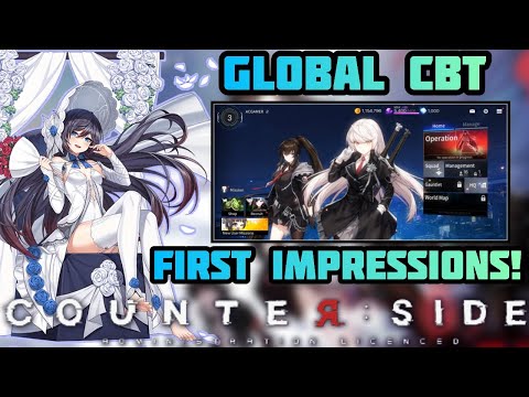Counter:Side Global CBT - First Impression & Gameplay [Changes Were Made!]