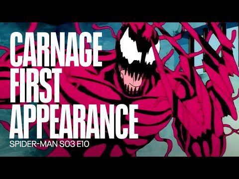 Cletus Kasady becomes Carnage for the first time | Spider-Man