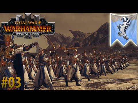 Total War: Warhammer 3 💎 Let's Play #03 💎 Hochelfen Yvresse