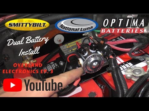 JK dual battery Install