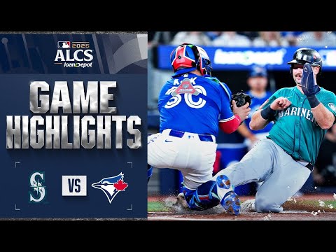 Mariners vs. Blue Jays ALCS Game 1 Highlights (10/12/25) | MLB Highlights