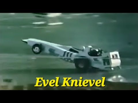 Evel Knievel ☆ Wheelie Car Practice Session ☆ Kings Island 1975