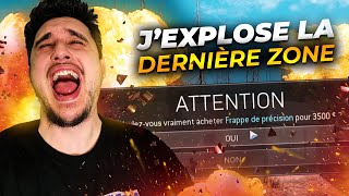 J'EXPLOSE LA DERNIERE ZONE AVEC 5 BOMBARDEMENTS 💥