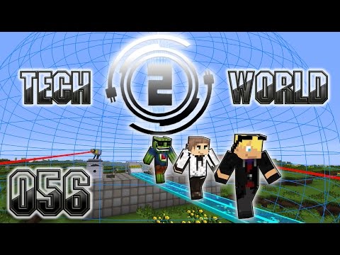 MINECRAFT - Tech World 2 #056 - ( Wer verzaubert da auf dem Dach? ) [Deutsch] -HD-