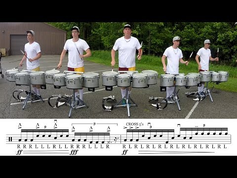 2017 Cadets Tenors - LEARN THE MUSIC to "Agnus Dei"