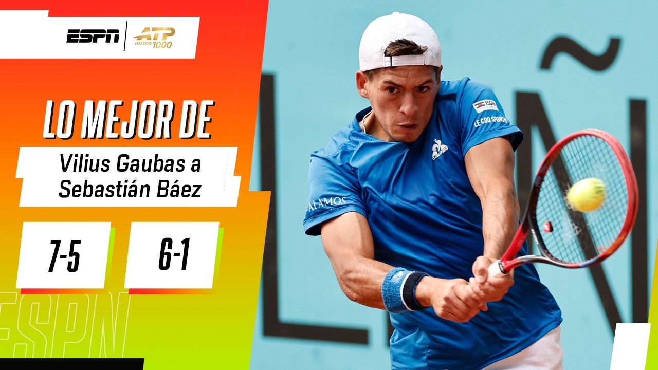 SEBA BÁEZ NO PUDO CONTRA GAUBAS Y DESPIDIÓ DEL M1000 DE MADRID | RESUMEN