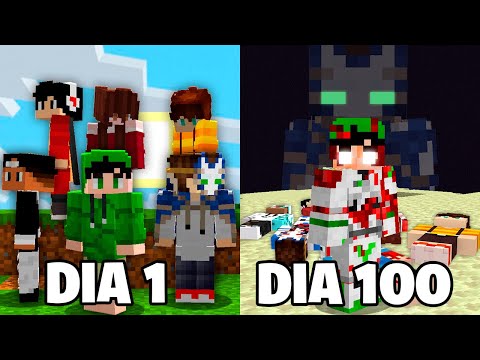 100 DIAS DE EXPLORAÇÃO ESPACIAL NO MINECRAFT - O FILME
