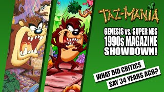 Taz-Mania - Genesis vs. Super NES: 1990s Critics Pick the Winner!