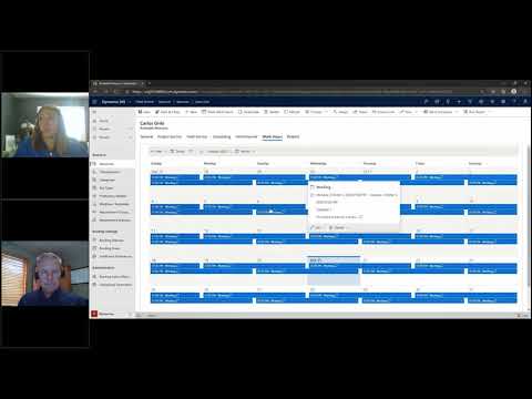 See video How to Set Up Resources within Dynamics 365 Field Service