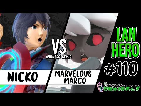 LHT @ QUICKLY! #110 - Iluz | Nicko vs LH/W8 | Marvelous Marco / Winners Semis