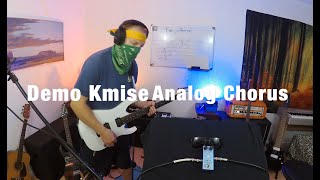 Video thumbnail for Kmise Analog Chorus Demo/Review by Taylor Morgeson