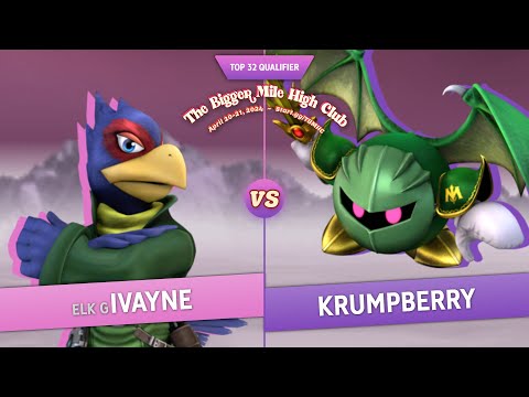Ivayne (Falco) v Krumpberry (Metaknight) - The Bigger Mile High Club - Top 32 Qualifier
