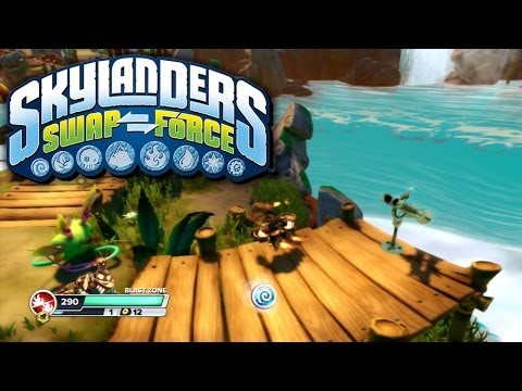 Skylanders Swap Force: Part 4 - Cascade Glade [1/2]