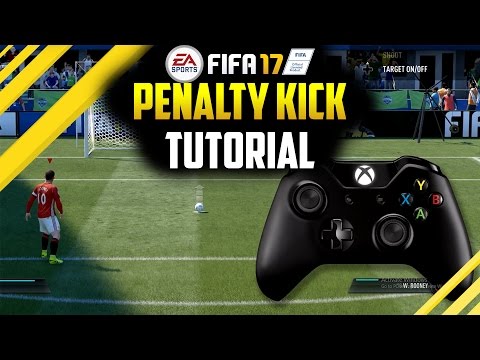 FIFA 17 SIMPLE PENALTY KICK TUTORIAL | How to take penalties in FIFA 17