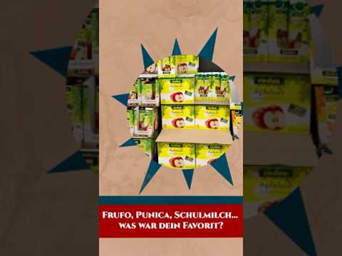 Frufo, Punica, Schulmilch… was war dein Favorit?#90er #80er #nostalgie #kindheit #2000er #Snacks