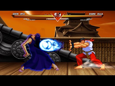 SHIN RYU vs DARK ELLA SAMARA - The most epic fight❗