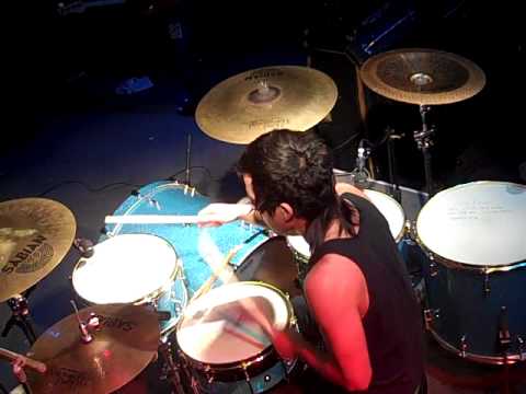 Pop Punk live Drumming: Kevin P Stage Shots- A Dull Science