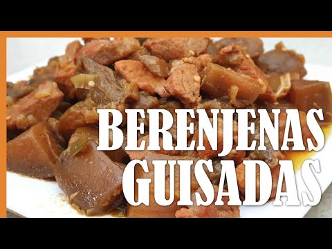 🍆 STEWED AUBERGINE ► How to make an Eggplant STEW with MEAT