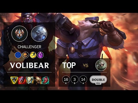 Volibear Top vs Camille - EUW Challenger Patch 11.5
