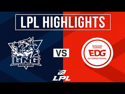 LNG vs EDG Highlights ALL GAMES | LPL 2025 Split 3 | LNG Esports vs EDward Gaming