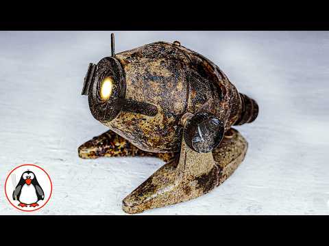 Restoration - Rare Iris Microscope Lamp (1950s)