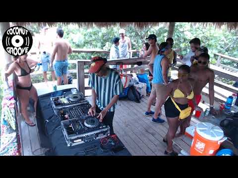 Nii Tei b2b Dude Skywalker LIVE Coconut Groove Island Party (Part 1) 9/8/18