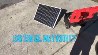 Long Term Harbor Freight Solar Panel Use! Has it held up Was It Worth It Still The Best For The $