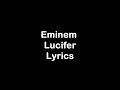 Eminem Lucifer Lyrics
