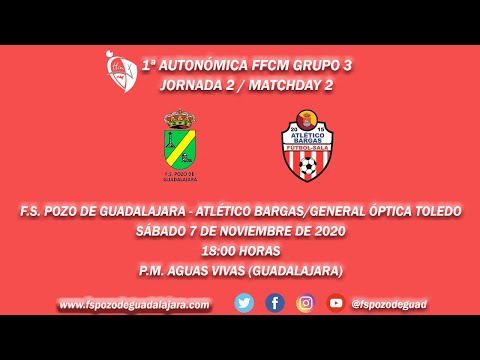 FS Pozo de Guadalajara - FS Atlético Bargas/General Óptica Toledo 2020-2021