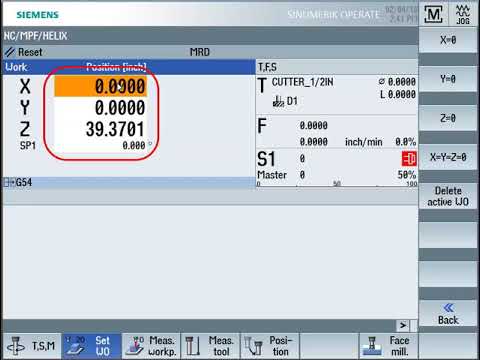 📌 Mastering Work Offsets on Siemens Sinumerik! 🎯