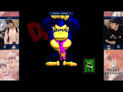 Super Melee Pression - Chen (Donkey Kong) vs. Deer (C. Falcon) - Losers Round 3