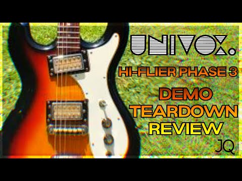 Univox 1975 Hi-Flyer Vintage Phase 3 Japan Lawsuit Offset Univox 1975 Hi-Flyer Vintage Phase 3 Japan Lawsuit Offset