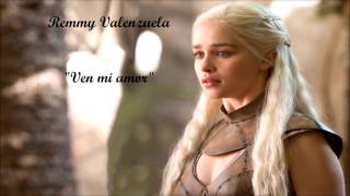 remmy valenzuela ven mi amor banda letra