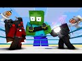 Monster School : SKIBIDI TOILET MINI VS TITAN TV MAN AND SPEAKERMAN CHALLENGE - Minecraft Animation