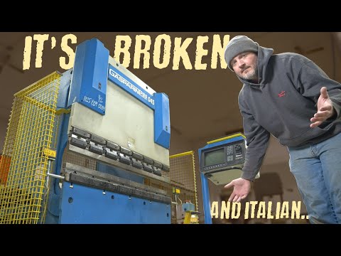 I Bought a Liquidated 45 Ton Metal Bending Robot