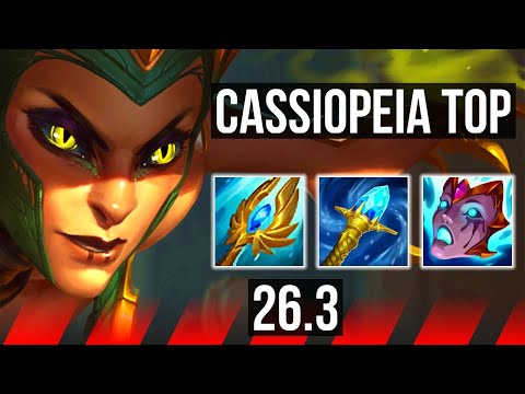 CASSIOPEIA vs SETT (TOP) | EUW Diamond | 26.3