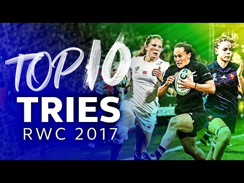 Top 10 Tries from Rugby World Cup 2017 | New Zealand, England, USA & More