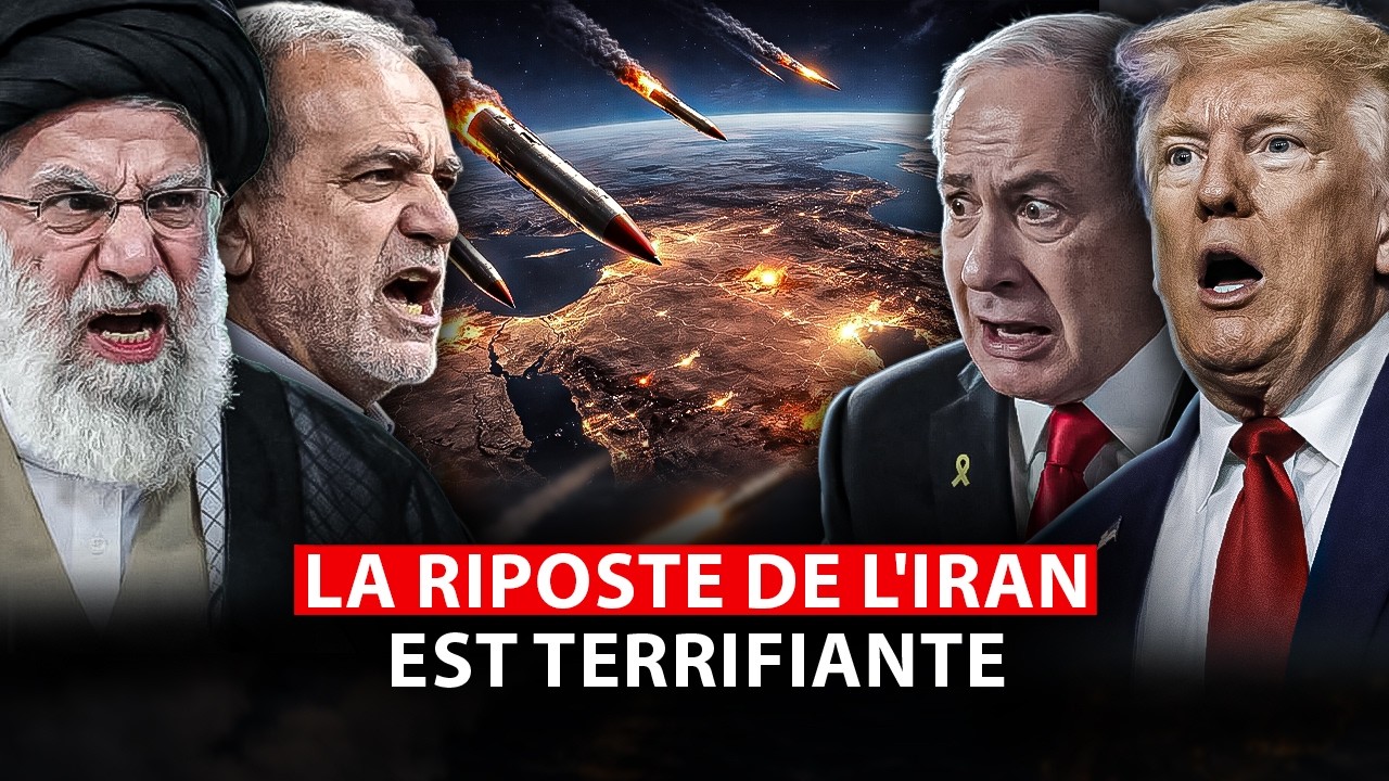 Frappe contre l'Iran : Teheran riposte contre les USA et Israël.