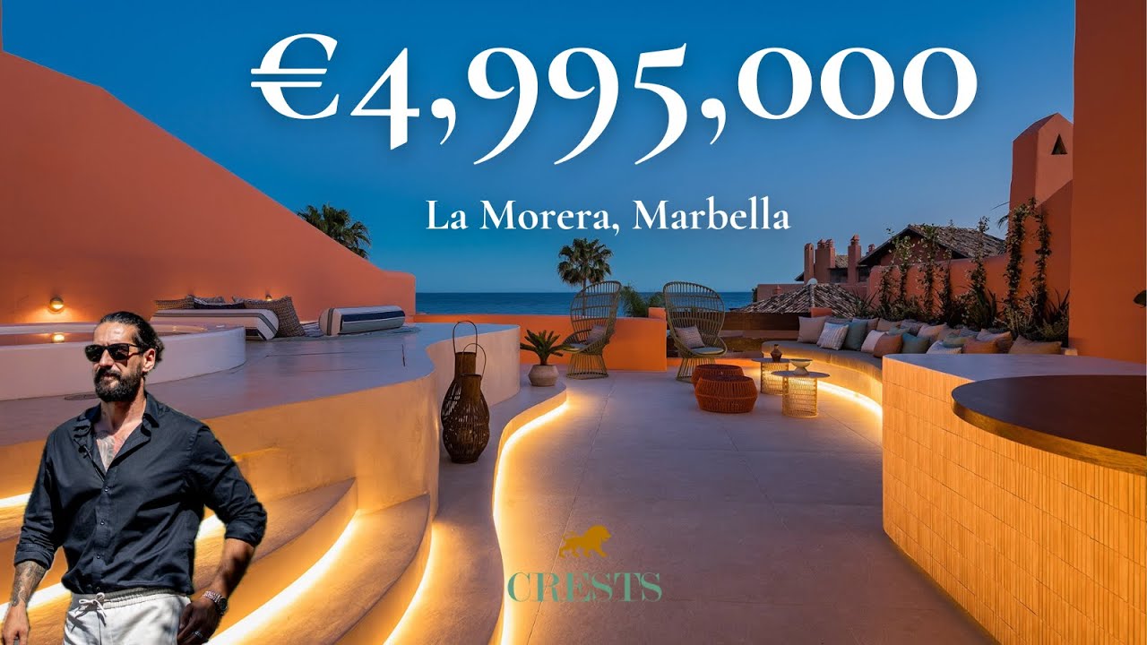 Beachfront Penthouse in La Morera, Marbella