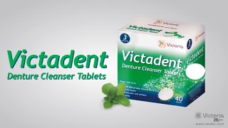 Victadent Denture Cleanser Tablets