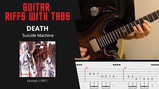 Death - Suicide Machine - Guitar riffs with tabs / cover / lesson