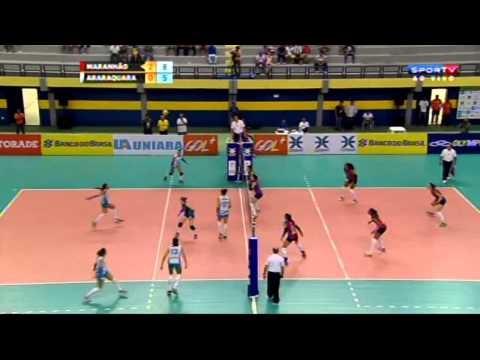 MARANHÃO/CEMAR X UNIARA/ARARAQUARA - SUPERLIGA FEMININA 2014/15