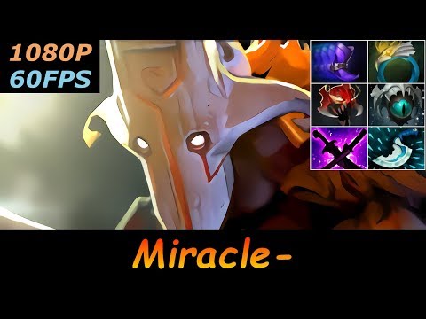 Dota 2 Miracle- Juggernaut Pro Top MMR 16/1/8 Ranked Full Gameplay