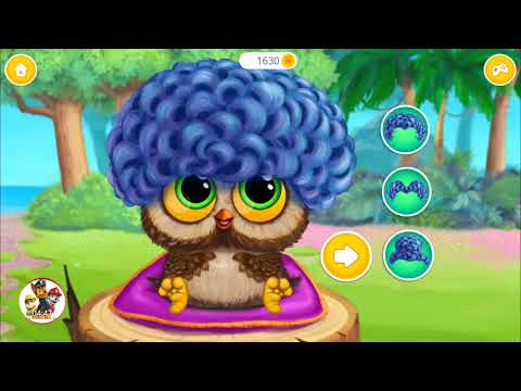 Fun New Born Baby Animal Care-Kids Learn Colors Makeover Game Baby Animal Hair Salon| Fun Kids Games