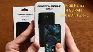 General Mobil GM 20 Akıllı Telefon Kutu Açılışı ve  İncelemesi