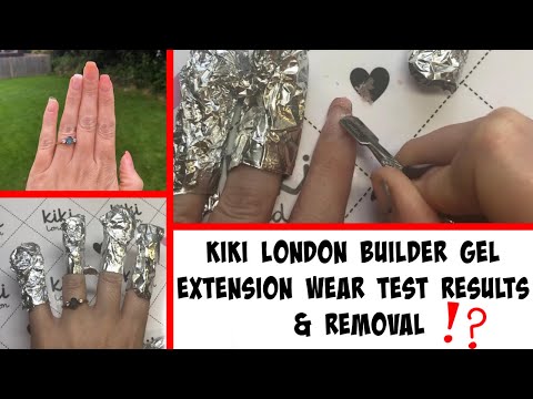 Easy Build Up Builder Gel Wear Test & Removal | Kiki London