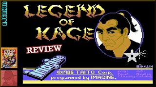 Legend of Kage - on the Commodore 64 !! with Commentary