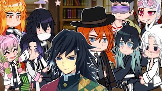 Hashiras react to Giyuu as Chuuya Nakahara / Kny x Bsd gacha club